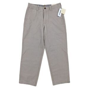 Timberland Men's Flat Front Comfort Chino Pants Sandy Breeze Tan Size 32x30 NWT